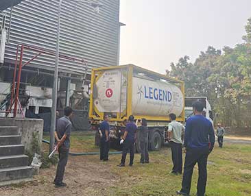 2025年4月20日泰國(guó)曼谷140噸導(dǎo)熱油鍋爐系統(tǒng)清洗工程